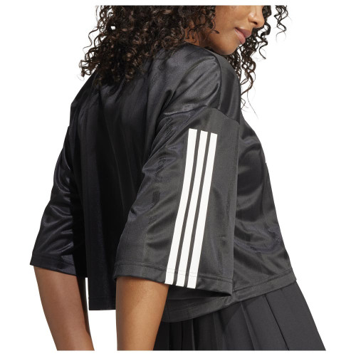 Adidas Γυναικεία κοντομάνικη μπλούζα Tiro Cut 3-Stripes Oversized Jersey